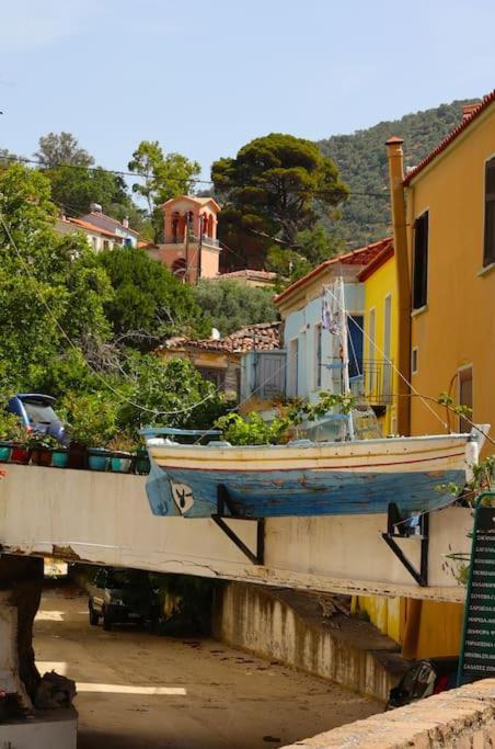 Titinas' Villa Plomari Bagian luar foto